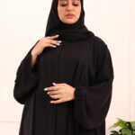 ⁦عباية كلوش بكسرات من الامام والخلف محدد بفصوص⁩ - الصورة ⁦15⁩