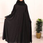 ⁦عبايه كلوش نواعم بقصة و سيع⁩ - الصورة ⁦3⁩