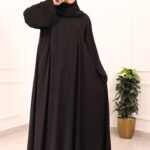 ⁦عبايه كلوش نواعم بقصة و سيع⁩ - الصورة ⁦4⁩