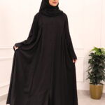 ⁦عبايه كلوش نواعم بقصة و سيع⁩ - الصورة ⁦6⁩