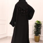 ⁦عباية ربع كلوش شيفون مبطنه بشك⁩ - الصورة ⁦9⁩