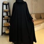 ⁦عبايه كتف مطرز باسود مخفى⁩ - الصورة ⁦6⁩