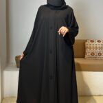 عباية مغلقة بكسر دقات زي كلوش