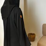 ⁦عباية مغلقة بكسر دقات زي كلوش⁩ - الصورة ⁦7⁩