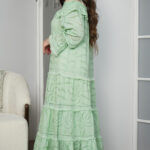 ⁦فستان تيفاني لنن بكسر⁩ - الصورة ⁦7⁩