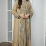 ⁦جلابيه بيج خليجيه بترتر⁩ - الصورة ⁦3⁩