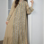 ⁦جلابيه بيج خليجيه بترتر⁩ - الصورة ⁦4⁩