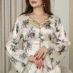 ⁦مخاوير بورود سماوي بربط من اجناب وشريط خرز من امام⁩ - الصورة ⁦5⁩