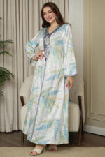 ⁦مخاوير سماوي اماراتيه محدد من الحلق بفصوص (6)⁩ - الصورة ⁦3⁩