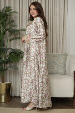 ⁦مخاوير احمر اماراتيه محدد من الحلق بفصوص (٤)⁩ - الصورة ⁦6⁩