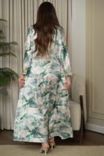 ⁦مخاوير تيفاني اماراتيه محدد من الحلق بفصوص وورود (٥)⁩ - الصورة ⁦3⁩