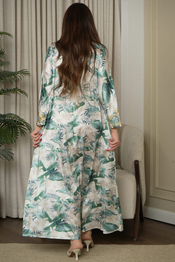 ⁦مخاوير تيفاني اماراتيه محدد من الحلق بفصوص وورود (٥)⁩ - الصورة ⁦3⁩