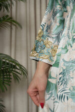 ⁦مخاوير تيفاني اماراتيه محدد من الحلق بفصوص وورود (٥)⁩ - الصورة ⁦5⁩