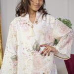 ⁦جلابية بناتي مشجره بورد وردي⁩ - الصورة ⁦3⁩