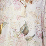 ⁦جلابية بناتي مشجره بورد وردي⁩ - الصورة ⁦4⁩