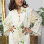 ⁦جلابية بناتي مشجره بورد اخضر⁩ - الصورة ⁦8⁩