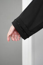 ⁦عباية كلوش بشريط مخفي⁩ - الصورة ⁦4⁩