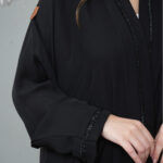 عباية كلوش بشريط مخفي