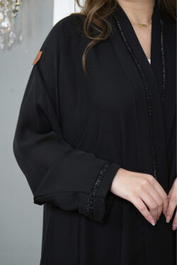 عباية كلوش بشريط مخفي