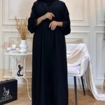 ⁦عباية كيان بليزر و لولو أسود على اكمام⁩ - الصورة ⁦2⁩