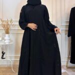 عبايه كتف بشك كامل على شكل ورق شجره