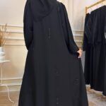 ⁦عبايه رهف بشك على شكل ورق شجره⁩ - الصورة ⁦7⁩