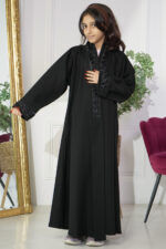 ⁦عباية بناتية بشريط شك⁩ - الصورة ⁦3⁩