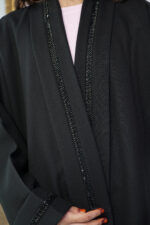 ⁦عباية بناتي بشريط شك ناعم⁩ - الصورة ⁦6⁩