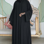 ⁦عباية حرير كسرات كامل وكم دانتيل مميزة⁩ - الصورة ⁦4⁩