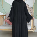 ⁦عباية حرير كسرات كامل وكم دانتيل مميزة⁩ - الصورة ⁦5⁩