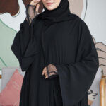 ⁦عباية حرير كسرات كامل وكم دانتيل مميزة⁩ - الصورة ⁦7⁩