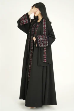 عباية برغندي