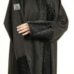 عباية شامواه بأطراف فروه شتوية