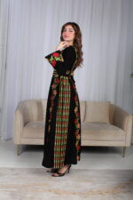 ⁦جلابية اردني مميزه بتطريز سدو ملونه⁩ - الصورة ⁦14⁩