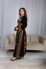 ⁦جلابية اردني مميزه بتطريز سدو ملونه⁩ - الصورة ⁦13⁩