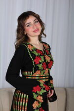 ⁦جلابية اردني مميزه بتطريز سدو ملونه⁩ - الصورة ⁦7⁩