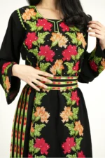 ⁦جلابية اردني مميزه بتطريز سدو ملونه⁩ - الصورة ⁦18⁩