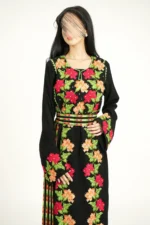 ⁦جلابية اردني مميزه بتطريز سدو ملونه⁩ - الصورة ⁦15⁩