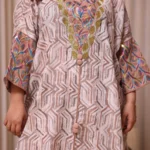 ⁦جلابية اماراتية بشك من جلق بني⁩ - الصورة ⁦4⁩