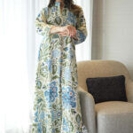 ⁦جلابية اخضر بلياقه مشجره بورق شجره (6)⁩ - الصورة ⁦6⁩