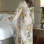 ⁦جلابيه بيج بلياقه مشجره كامل (7)⁩ - الصورة ⁦3⁩