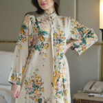 ⁦جلابيه بيج بلياقه مشجره كامل (7)⁩ - الصورة ⁦2⁩