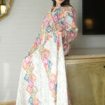 ⁦جلابية خربزي مزينه بدقات زرار من امام⁩ - الصورة ⁦6⁩