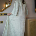 ⁦جلابية تيفاني مطرزه بترتر كامل⁩ - الصورة ⁦3⁩