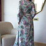 ⁦مخاوير تيفاني بربط من اجناب و مطرز بفصوص و خرز من امام⁩ - الصورة ⁦4⁩