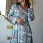 ⁦مخاوير تيفاني بربط من اجناب و مطرز بفصوص و خرز من امام⁩ - الصورة ⁦6⁩