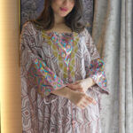 ⁦جلابية اماراتية بشك من جلق بني⁩ - الصورة ⁦9⁩