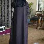 ⁦عباية بليزر بني رسمية بجيوب⁩ - الصورة ⁦4⁩