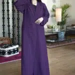 ⁦عباية بليزر موف رسمية بجيوب⁩ - الصورة ⁦7⁩