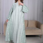 ⁦جلابية خليجية تيفاني تصميم ملكي⁩ - الصورة ⁦12⁩